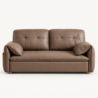 Compact Sofa Bed with Foldable Sliding Design