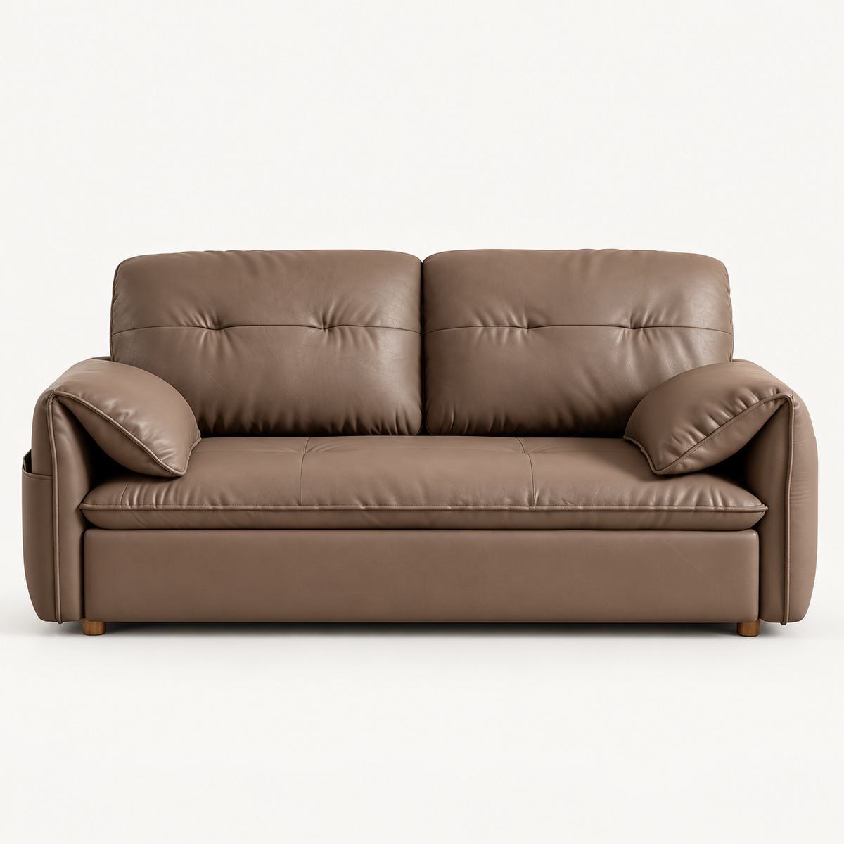 Compact Sofa Bed with Foldable Sliding Design