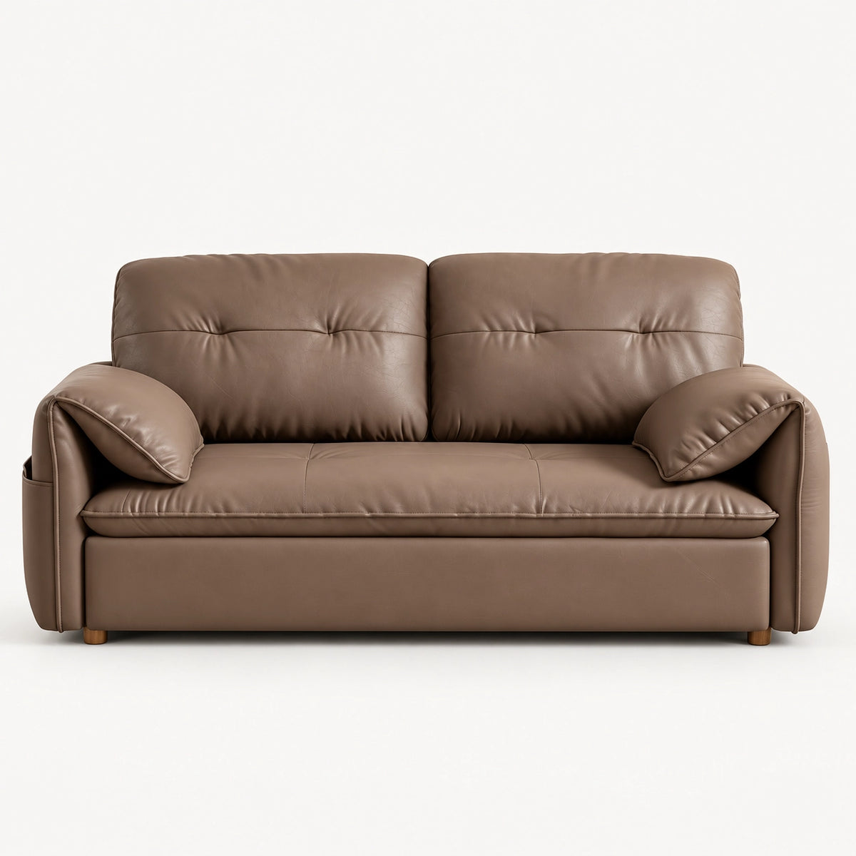 Compact Sofa Bed with Foldable Sliding Design