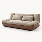 Cotton-Linen Foldable Sofa Bed