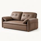 Compact Sofa Bed with Foldable Sliding Design