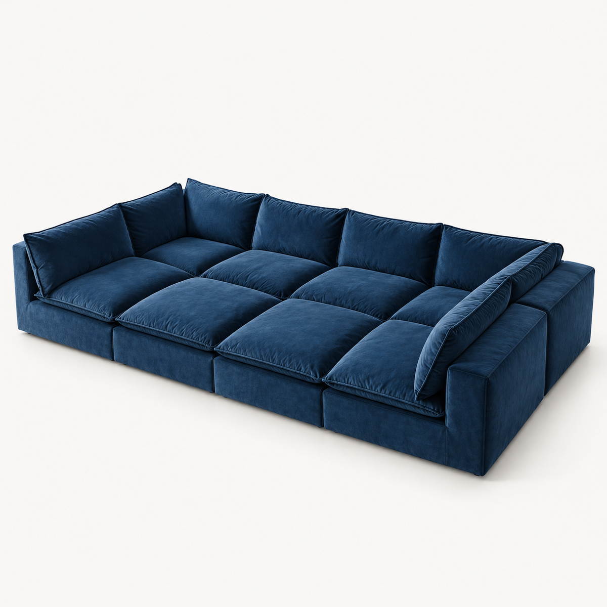 Nordic Cube Modular Fabric Sofa Bed