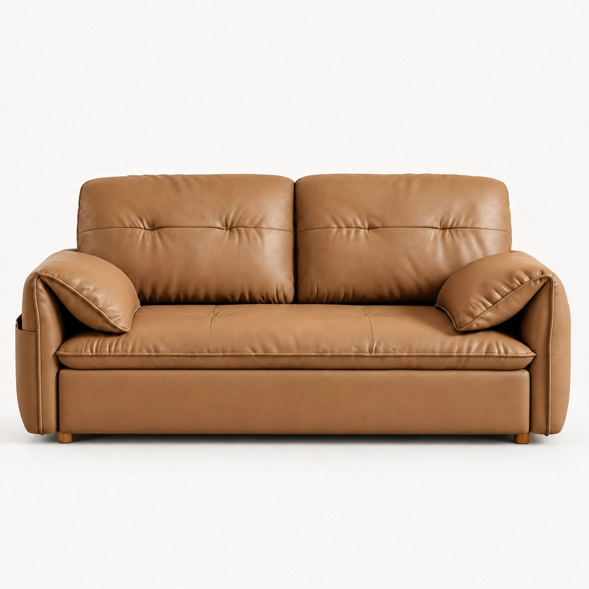 Compact Sofa Bed with Foldable Sliding Design