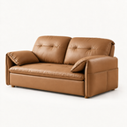 Compact Sofa Bed with Foldable Sliding Design