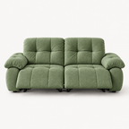 88.9" Minimalist Fabric Power Reclining Sofa