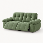 88.9" Minimalist Fabric Power Reclining Sofa