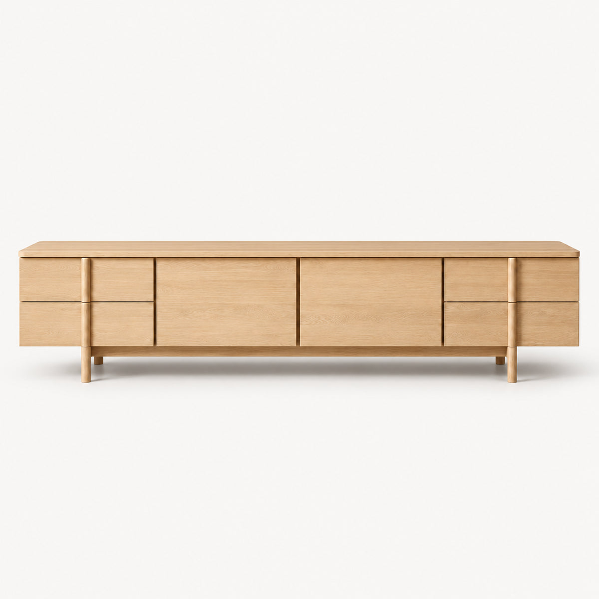 Multi‑Drawer Storage Elevated TV Stand