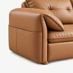 Compact Sofa Bed with Foldable Sliding Design