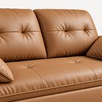 Compact Sofa Bed with Foldable Sliding Design