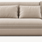 Cotton-Linen Foldable Sofa Bed