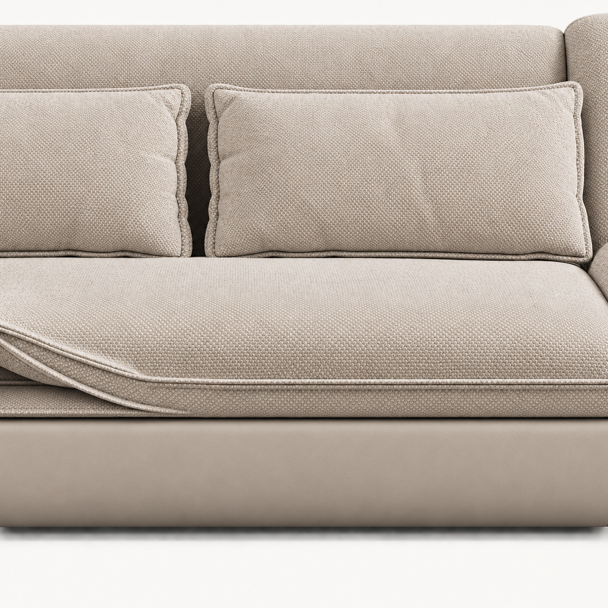 Cotton-Linen Foldable Sofa Bed