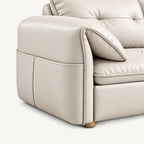 Compact Sofa Bed with Foldable Sliding Design