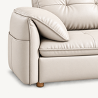Compact Sofa Bed with Foldable Sliding Design