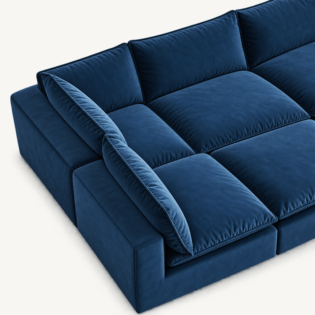 Nordic Cube Modular Fabric Sofa Bed
