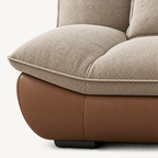 Cotton-Linen Foldable Sofa Bed