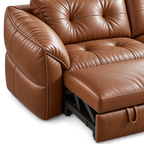 Modern Foldable Leather Sofa Bed