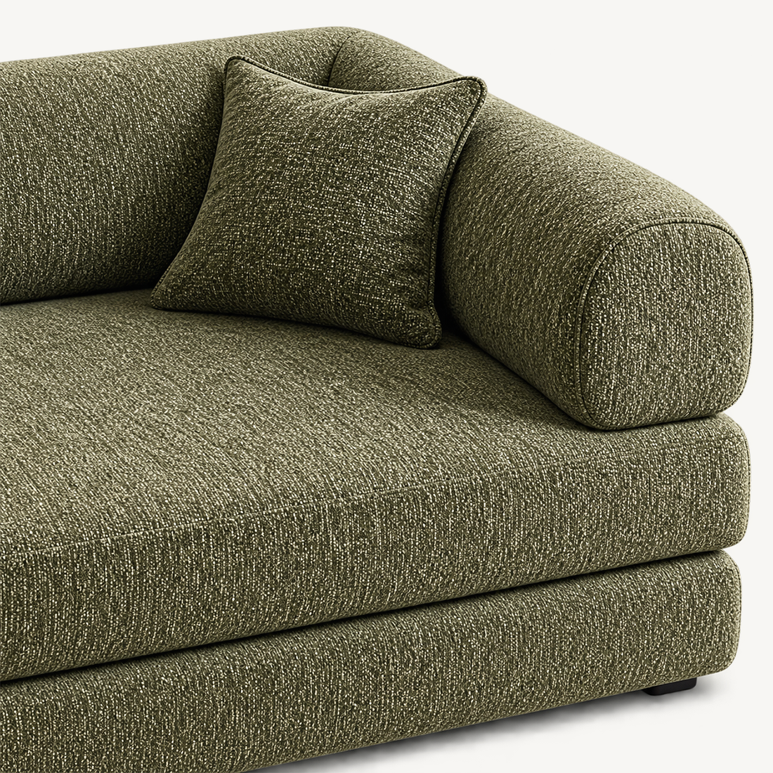 Frameless Fold-Out Sofa Bed for Two