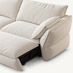 Retro Pull-Out Sofa Bed for Small Spaces