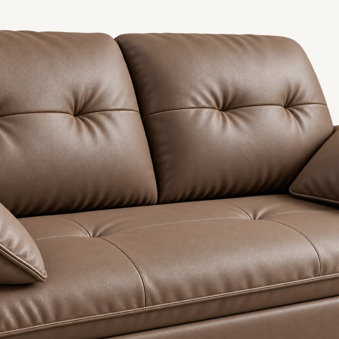 Compact Sofa Bed with Foldable Sliding Design