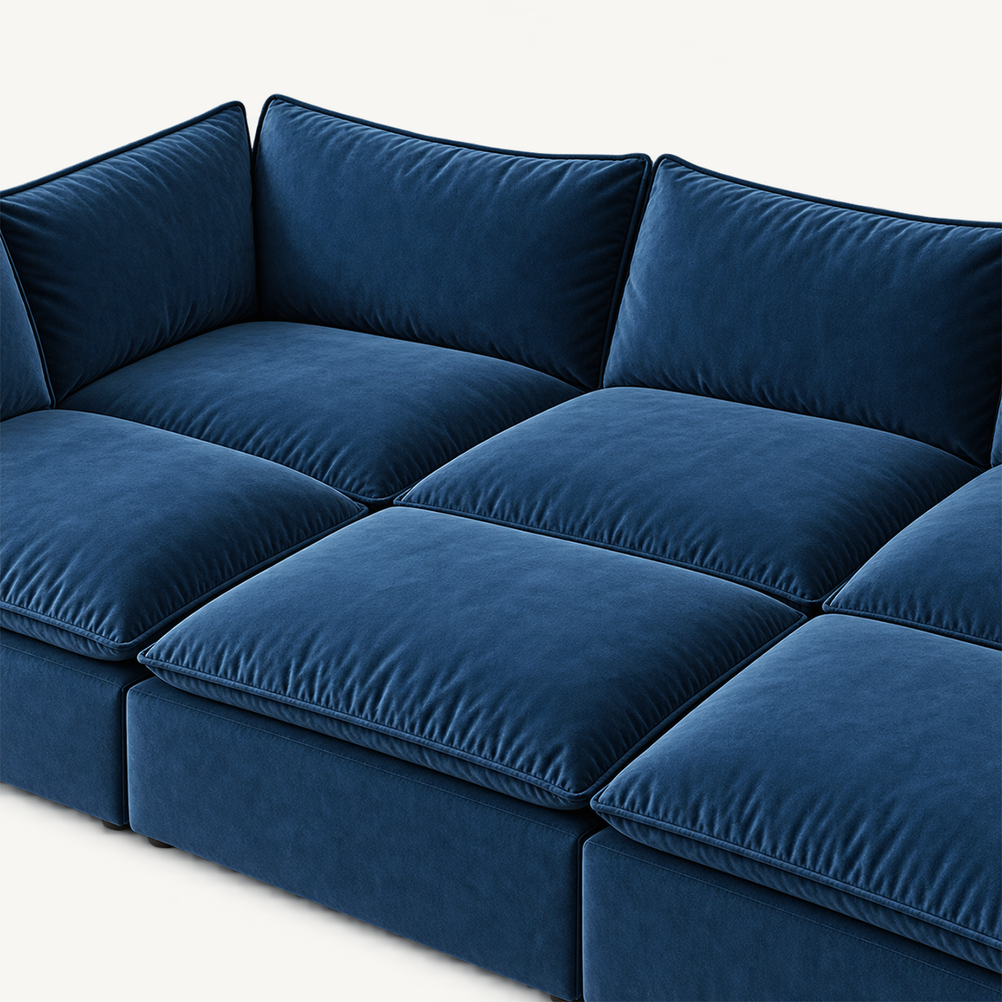 Nordic Cube Modular Fabric Sofa Bed