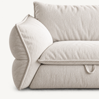 Retro Pull-Out Sofa Bed for Small Spaces