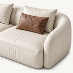 Low-Profile L- or U-Shaped Modular Sectional Sofa