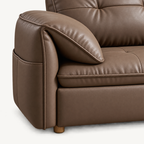 Compact Sofa Bed with Foldable Sliding Design