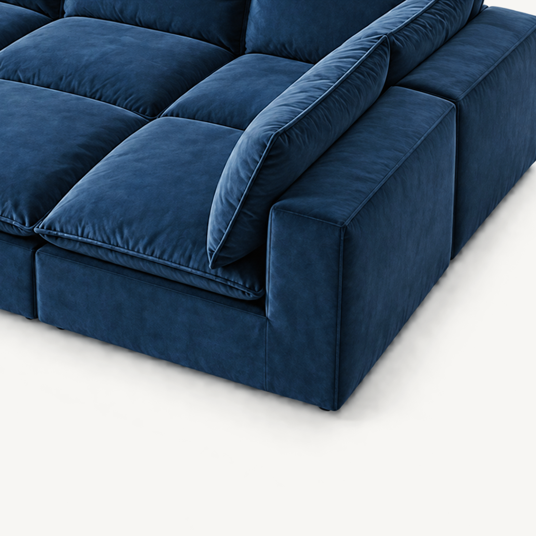 Nordic Cube Modular Fabric Sofa Bed