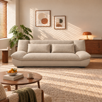 Cotton-Linen Foldable Sofa Bed