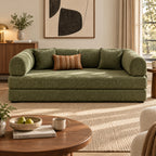 Frameless Fold-Out Sofa Bed for Two