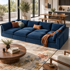 Nordic Cube Modular Fabric Sofa Bed